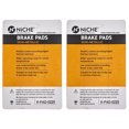 thumbnail image 2 of Niche Rear Brake Pad Set for Ducati 996 Semi-Metallic Motorcycle 2 Pack 519-KPA2447D, 2 of 5