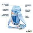 thumbnail image 3 of Ello Ultra Clean 64oz Plastic Water Bottle with Carrying Case, Blue, 3 of 6