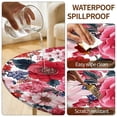 thumbnail image 4 of Elastic Tablecloth for Round Tables, Waterproof Tablecover for Up to 36"-65" Round Table, Dining Tablecover for Indoor and Outdoor, Holiday, 4 of 8