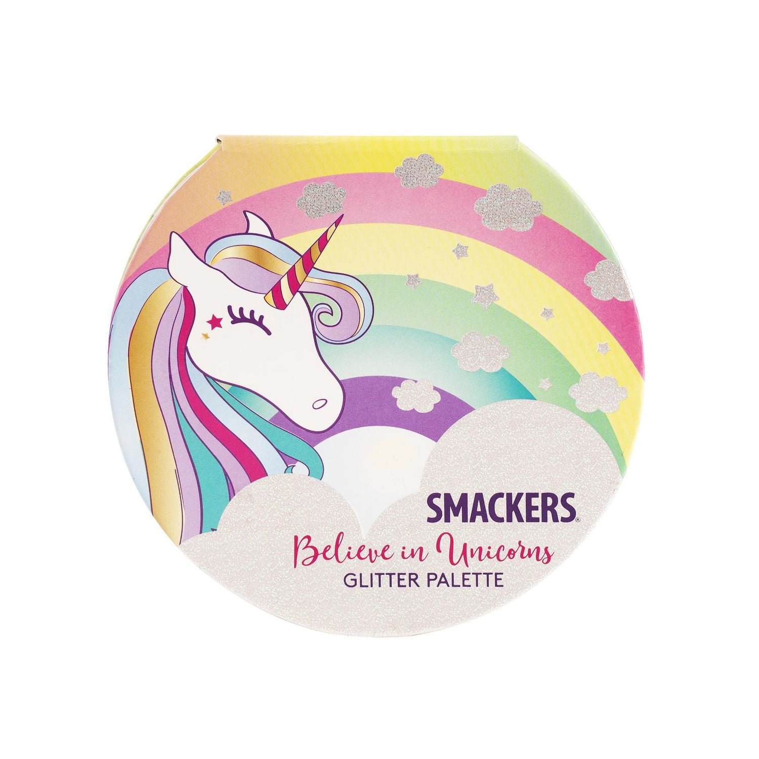 Sparkle & Shine Makeup Palette - Unicorn Palette, Lip Smacker Glitter Makeup Palette