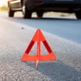 thumbnail image 3 of HOOWIFFY 3Pcs Red Plastic Emergency Triangle for Roadside Safety 10.1*10.1*8.9in, 3 of 8