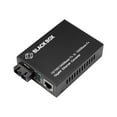 thumbnail image 2 of Black Box Pure Networking Copper to Fiber Media Converter Multimode SC 1000-Mbps 850-nm 500-m to RJ45 10/100/1000-Mbps - Fiber media converter - 1GbE - 10Base-T, 1000Base-FX, 1000Base-TX, 100Base-TX - RJ-45 / SC multi-mode - up to 1800 ft - 850 nm, 2 of 5