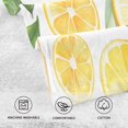 thumbnail image 5 of Yayeee 100% Cotton Hand Towels for Bathroom 16" x 28" Soft Absorbent Kitchen Towel, Candy Lemon, 5 of 7