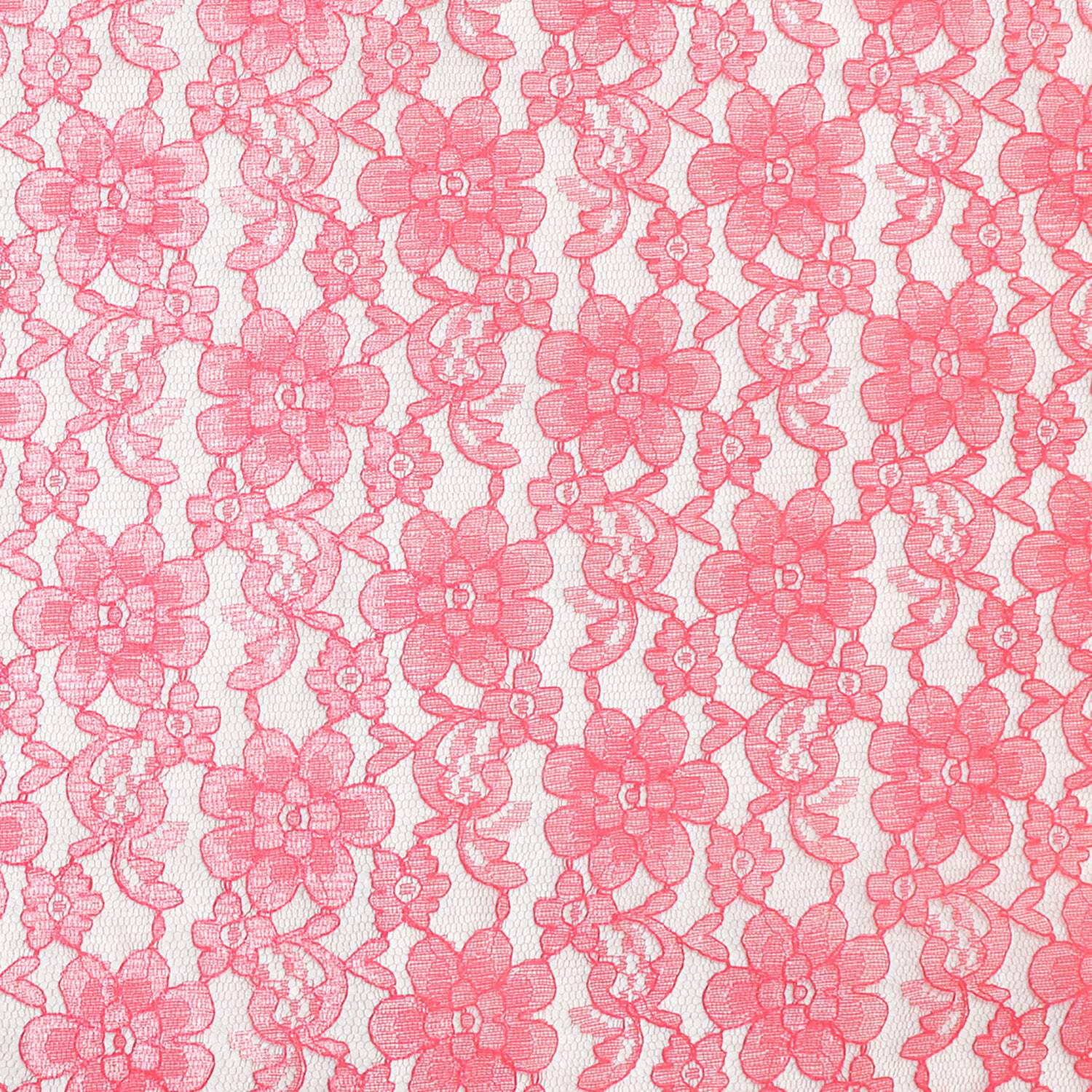 Sheer Floral "Rachel" Lace Fabric 58" Wide by 36"(1-Yard) for Arts, Crafts, & Sewing