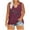 4-Wine, variant on WXLWZYWL Womens Summer Tops Trendy Printed V Neck Sleeveless Tee Shirts Casual Tee Black
