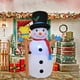 thumbnail image 5 of Muñeco de nieve inflable de 1,2 m, luz giratoria LED, modelo de adorno, accesorio de Navidad (UE) Hugtrwg Libre de BPA, 5 of 8