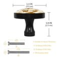 thumbnail image 3 of 4 Pcs Cartoon Sloth Knobs for Kitchen Cabinet Cupboard Dresser Bookcase Drawer Pulls Handles Round Home Decor, 3 of 5