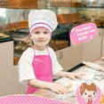 thumbnail image 4 of Kids Cooking&Baking Set, Toddler Dress Up Chef Role Play, 4 of 5