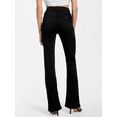 thumbnail image 3 of Guess CARRIE BLACK Women's Eco Sexy Flared-Leg Jeans, US 29x30, 3 of 4
