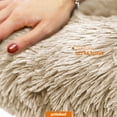 thumbnail image 4 of Cama para Perros Cama para Mascotas Antiestres Redonda Esponjosa Cómoda Afelpada Small, Beige), 4 of 8