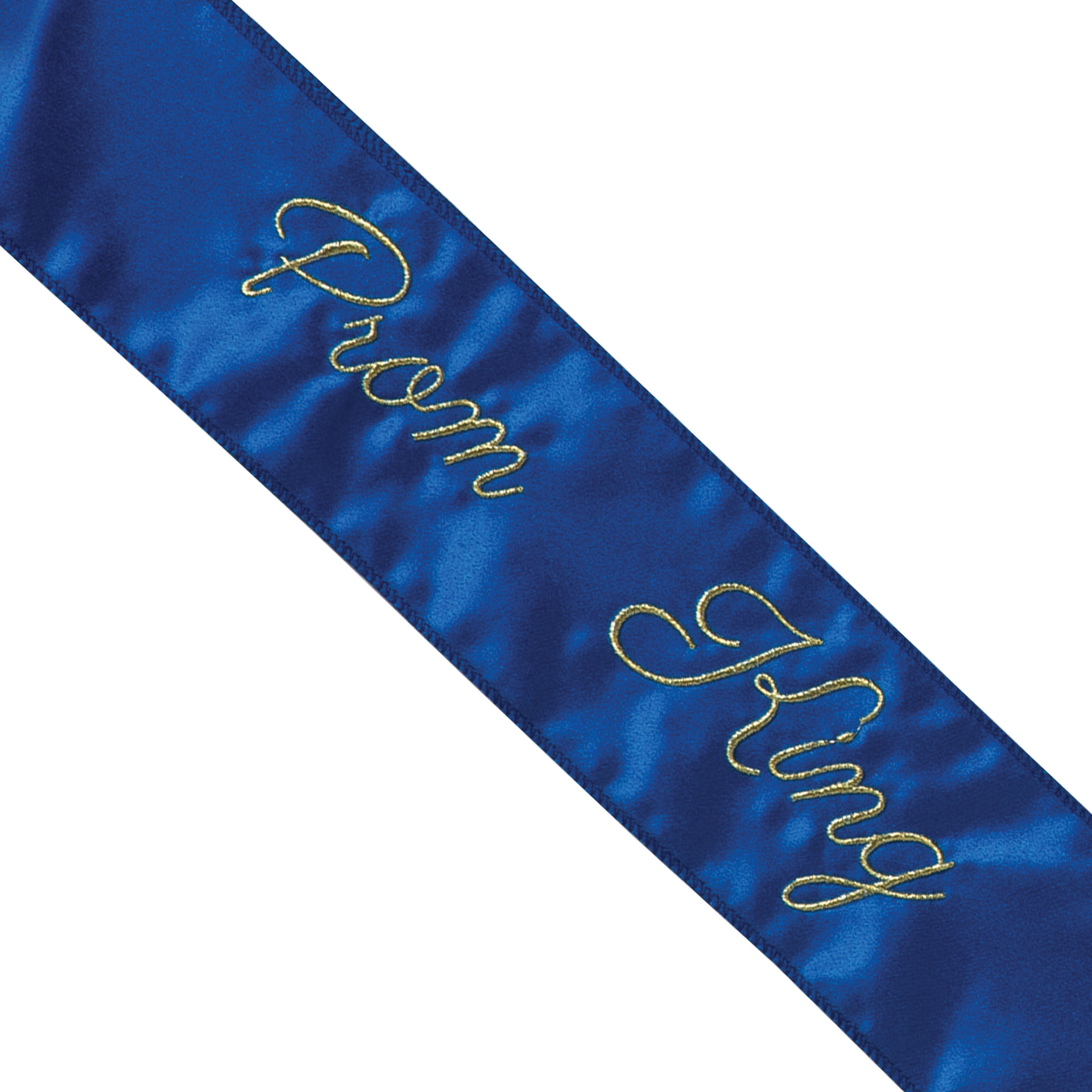 Embroidered Prom King Sash