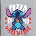 thumbnail image 3 of Lilo & Stitch - Pizza Is My Valentine - Men's Long Sleeve T-Shirt, 3 of 5