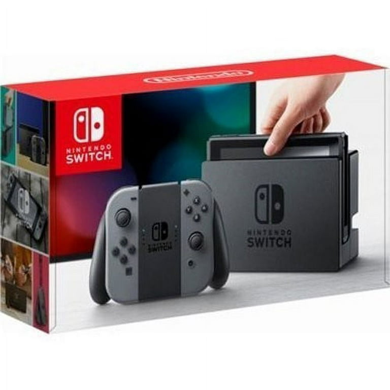 Nintendo Switch Console With Gray Joy-Con (2019) - Walmart.com