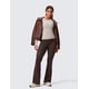thumbnail image 3 of Pantalones CRZ YOGA Secretsculpt Butterlift tiro de 79 cm Marrón L, 3 of 6