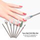 thumbnail image 2 of Juego de brocas de uñas 7pcs para pedicura y manicura Cabezales de brocas de repuesto para pieza CACAGOO Brocas, 2 of 7