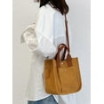 thumbnail image 5 of Kukuzhu Corduroy Crossbody Bag Women Casual Retro Tote Bag Large Top Handle Shoulder Bag Hobo Bag, 5 of 5