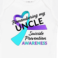 thumbnail image 4 of Inktastic Remembering My Uncle- Suicide Prevention Awareness Boys or Girls Baby Bodysuit, 4 of 5