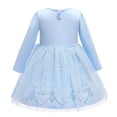 thumbnail image 4 of WIBACKER 1-6Y Toddler Girls Princess Costumes Dresses Fancy Dress Up Clothes for Halloween Party Cosplay, Christmas Gift, 4 of 8