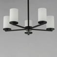 thumbnail image 3 of 10286SWBK Maxim Lighting Lateral - 5 Light Chandelier-18.5 Inches Tall and 24 Inches Wide-Black Finish, 3 of 5