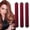 Red, variant on 3Pcs Velvet Heatless Curls- Jumbo Velvet Hair Curlers | No Heat Hair Rollers for Women, Sleep-In Hair Rollers with Satin Scarf, No Heat Damage Curling Rods for All Hair