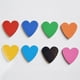 thumbnail image 4 of EeaseMX 12 pegatinas magnéticas de 30 x 2,2 mm con forma de corazón para nevera, juguetes para niños (rojo, azul, negro, amarillo, rosa y verde), 4 of 7