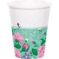thumbnail image 1 of Creative Party - Vaso para Fiesta Diseño Hada Floral de Papel - Pack de 8 (Multicolor), 1 of 2