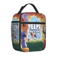 thumbnail image 2 of Yeeps Hide and Seek Insulated Lunch Bag Leakproof Waterproof Reusable Lunch Boxs Portable Durable Cooler Tote Bag Work Travel, 2 of 9
