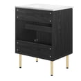 thumbnail image 5 of Modway Chaucer 24" Bathroom Vanity in Black White, 5 of 16