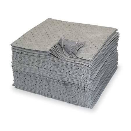 Rol Dri Replacement - OIL-DRI Absorbent Pad,Universal,Gray,PK100 L91001