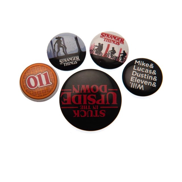 Stranger Things - Pack de chapas (Multicolor)