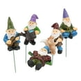 thumbnail image 2 of Adornos de gnomos de césped hermosas y prácticas estatuas de gnomos de jardín de apariencia linda coloridas para regalos para adornos de jardín para decoración del hogar ANGGREK Otros, 2 of 8