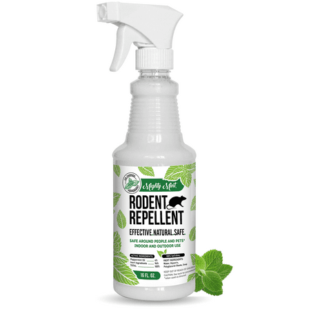 Mighty Mint 16oz Peppermint Oil Rodent Repellent Spray