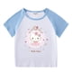 thumbnail image 4 of Hello Kitty algodón cuello redondo nueva camiseta de manga corta de verano para niños niñas niño camiseta raglán camisa de fondo bebé lindo dibujos animados Top, 4 of 5