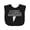 AB-Black, variant on Inktastic These Fools Put My Cape on Backwards® Superhero Boys or Girls Baby Bib