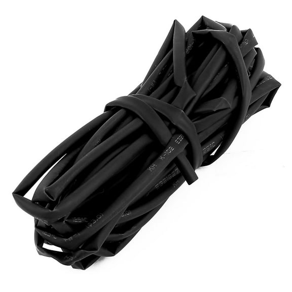 3mm Dia 2:1 Polyolefin Heat Shrink Tubing Shrinkable Tube 5M 16.4Ft