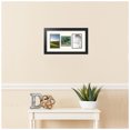 thumbnail image 2 of ArtToFrames Collage Photo Picture Frame with 1 - 4x4 and 2 - 4x6 Openings, Framed in Black with Off White and Black Mats (CDM-3926-71), 2 of 8