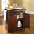 thumbnail image 6 of Bowery Hill Traditional Wood Kitchen Island in Mahogany/Natural, 6 of 7