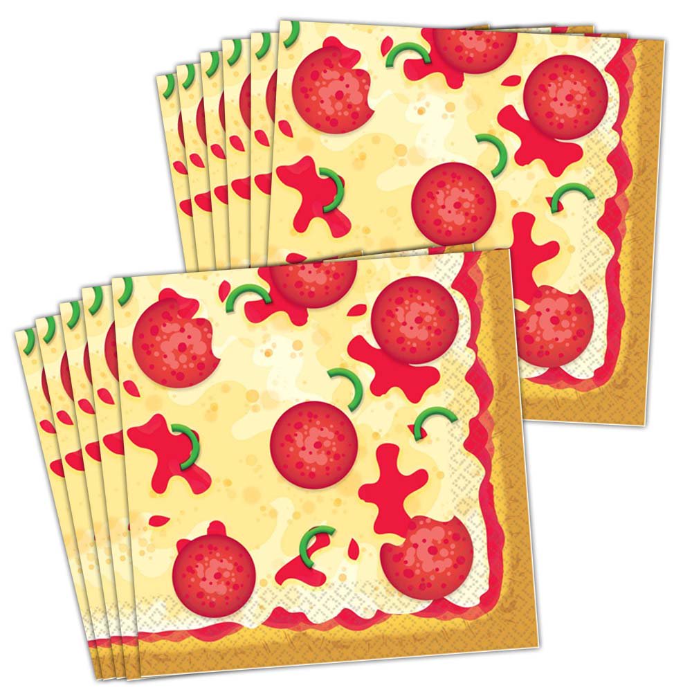 Pizza Party Lunch Napkins (48)