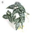 thumbnail image 3 of YAOMOBB Fake Leaves Realistic Simulation Plant Artificial Monstera Leaves for Wedding Decoration, 3 of 6