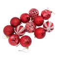 thumbnail image 1 of Christmas Tree Ornaments Decorations Ball Exquisite Design Light Christmas Gift Home Garden, 1 of 7