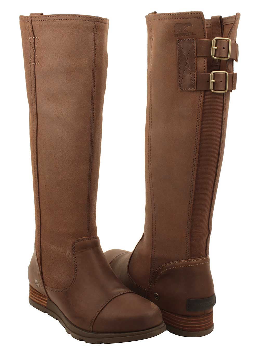 Sorel Womens Major Tall Boots in Tobacco Walmart