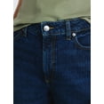 thumbnail image 5 of Free Assembly Women's Mid Rise Wide Hem Barrel Jeans, 28" Inseam, Sizes 0-20, 5 of 6