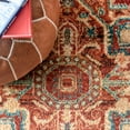 thumbnail image 2 of nuLOOM Tabetha Tribal Medallion Area Rug, 6' 7" x 9', Rust, 2 of 4