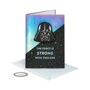 Papersong Premium Star Wars Birthday Card, Darth Vader (Rules the Galaxy)