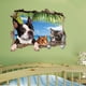 thumbnail image 4 of RKSTN peel and stick wallpaper Wall Sticker Wardrobe Living Room Bedroom Background Wallpaper, 4 of 5