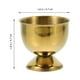 thumbnail image 3 of Juego de 6 hueveras de acero inoxidable para mesa, ideales para servir como vasos pequeños para cerveza o vino., 3 of 8