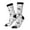 3 Black, variant on Hand Drawn Snake Print Adult Socks for Men & Women,Calf Socks, Ankle Socks,Boots Socks,Breathable Casual Sock,Unisex Crew Socks