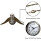thumbnail image 4 of JM Vintage Retro legendario ángel ala bola voladora colgante collar reloj de bolsillo Steampunk JM, 4 of 5