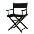 thumbnail image 1 of Casual Home 18" Director's Chair Black Frame with Navy Canvas, 1 of 5