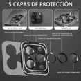 thumbnail image 4 of Mica Hd Y Privacidad Cristal Templado + Cámara Para iPhone, 4 of 8